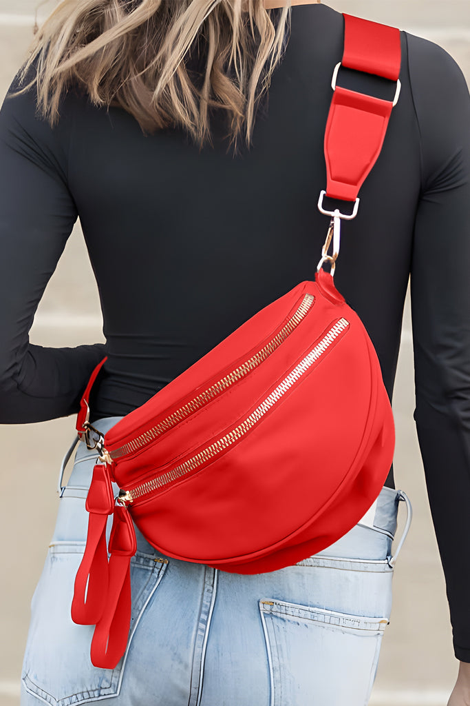 Red Crossbody Bag