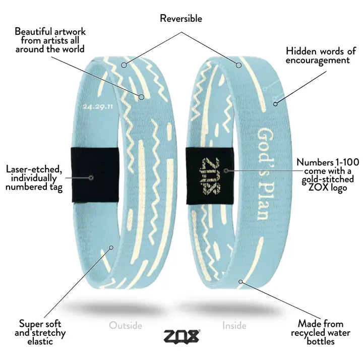 ZOX/Interactive Bible Verse Bracelets