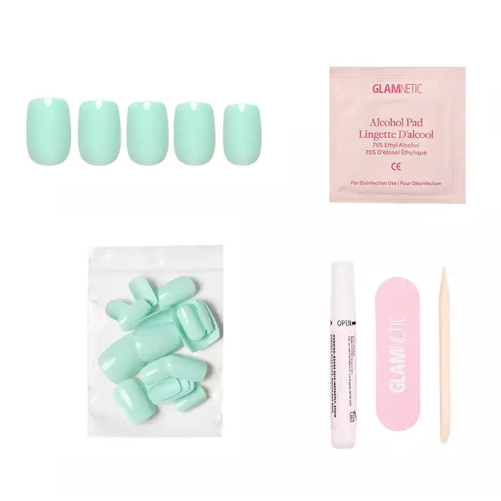GLAMNETIC - Press-On Nails, Short Squoval