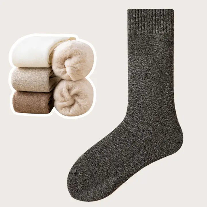 Thermal Fleece Crew Socks