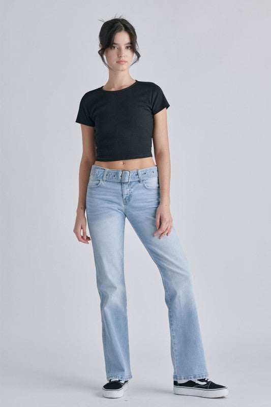 Cello Belted Jeans
