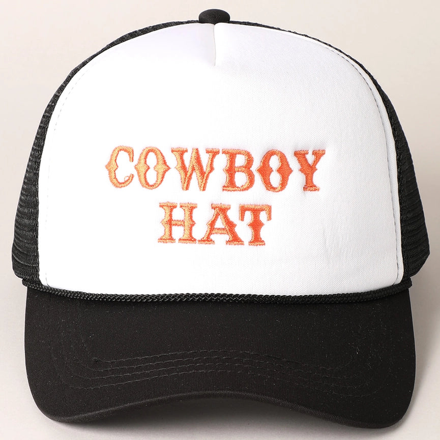Cowboy Hat/Trucker Hat