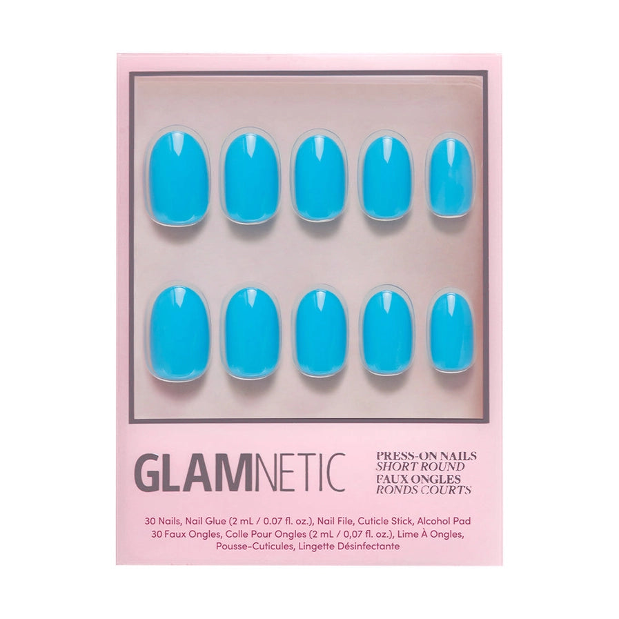 GLAMNETIC - Press-On Nails, Short Round