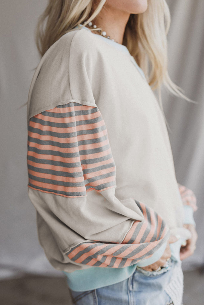 1-Patchwork Sweatshirt