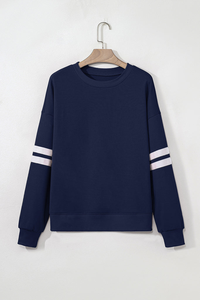 Tracey Varsity Stripe Sweatshirt