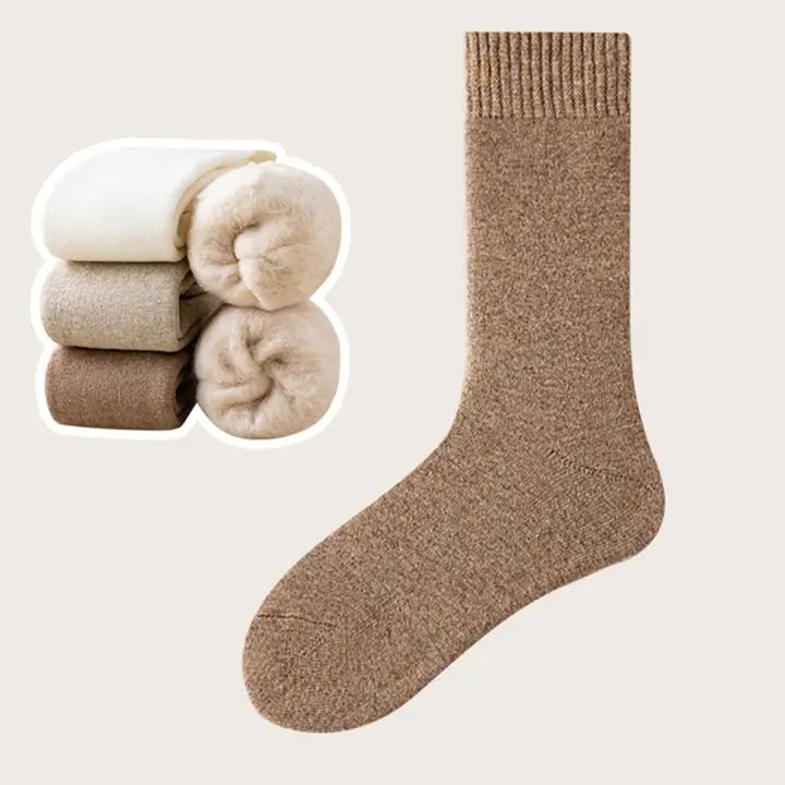 Thermal Fleece Crew Socks