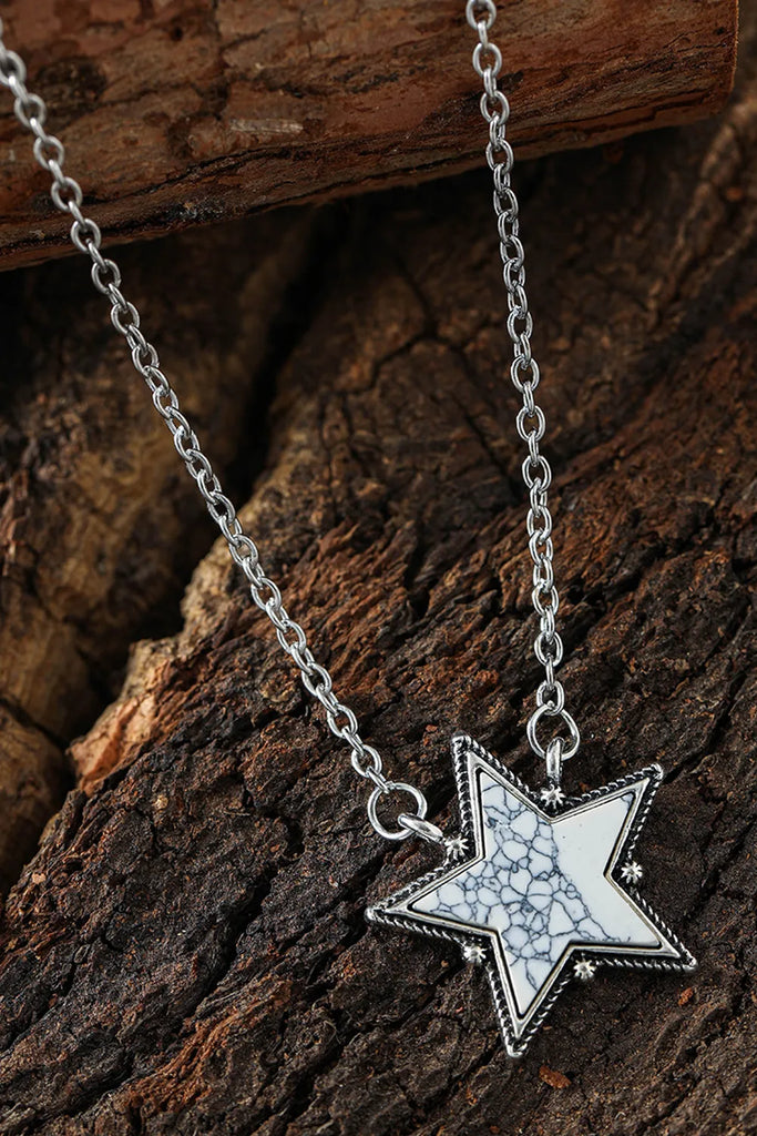 White Star Necklace