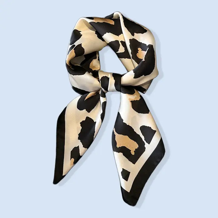 Leopard Square Scarf