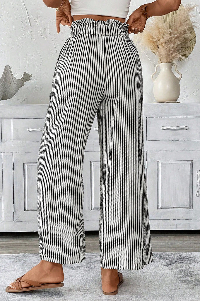 1-Stripe Casual Pants