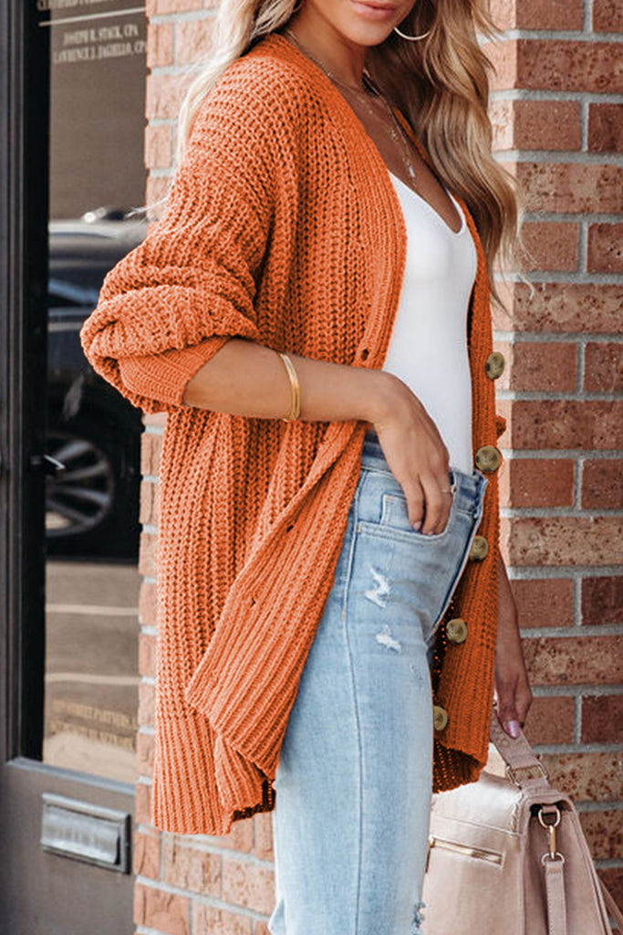 1-Long Chunky Cardigan