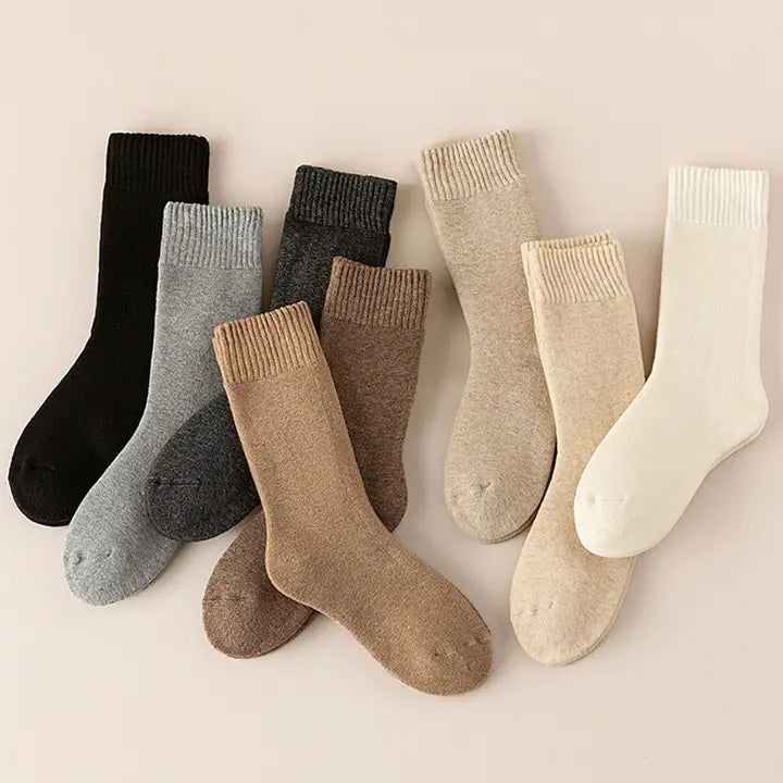 Thermal Fleece Crew Socks