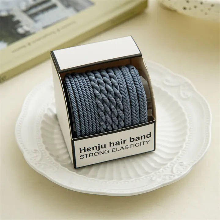Braided Hair Tie - 10pcs