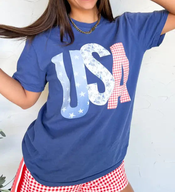 Graphic USA Tee