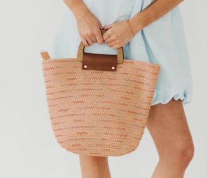 Savannah Straw Tote Bag