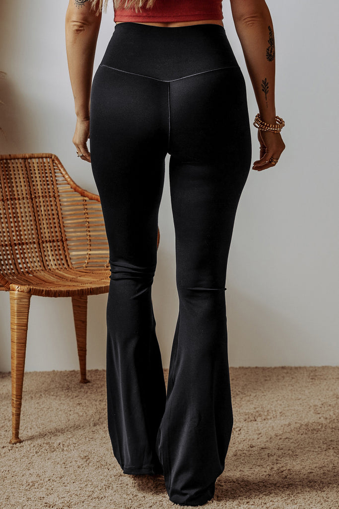 1-Flared Leggings
