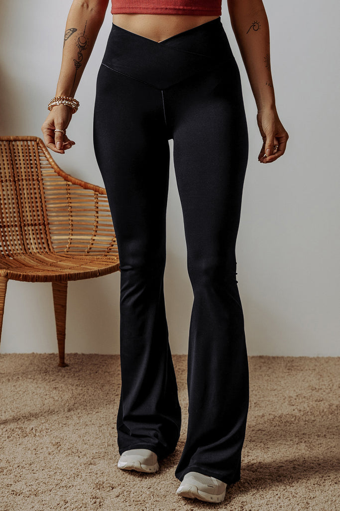1-Flared Leggings