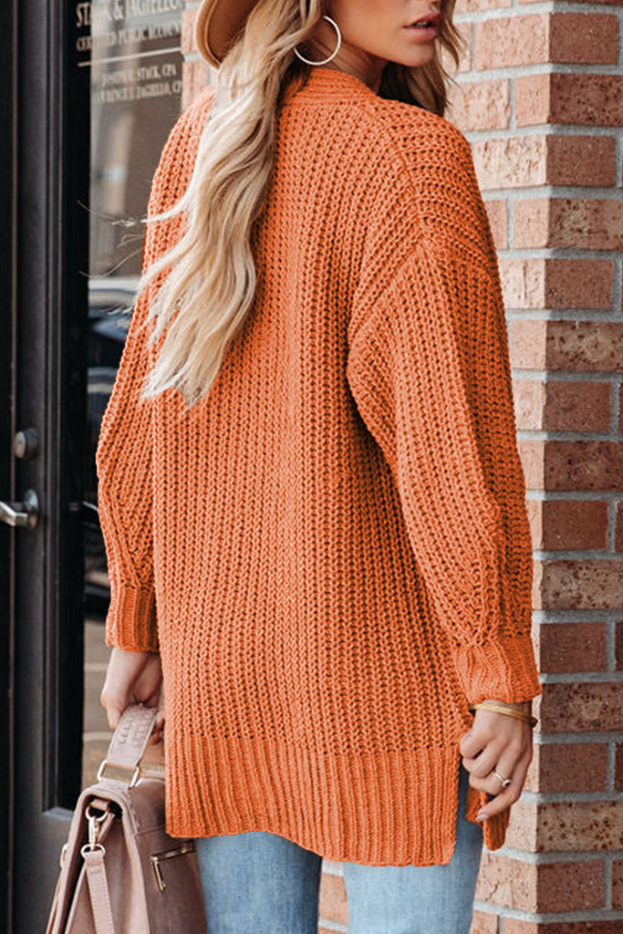 1-Long Chunky Cardigan