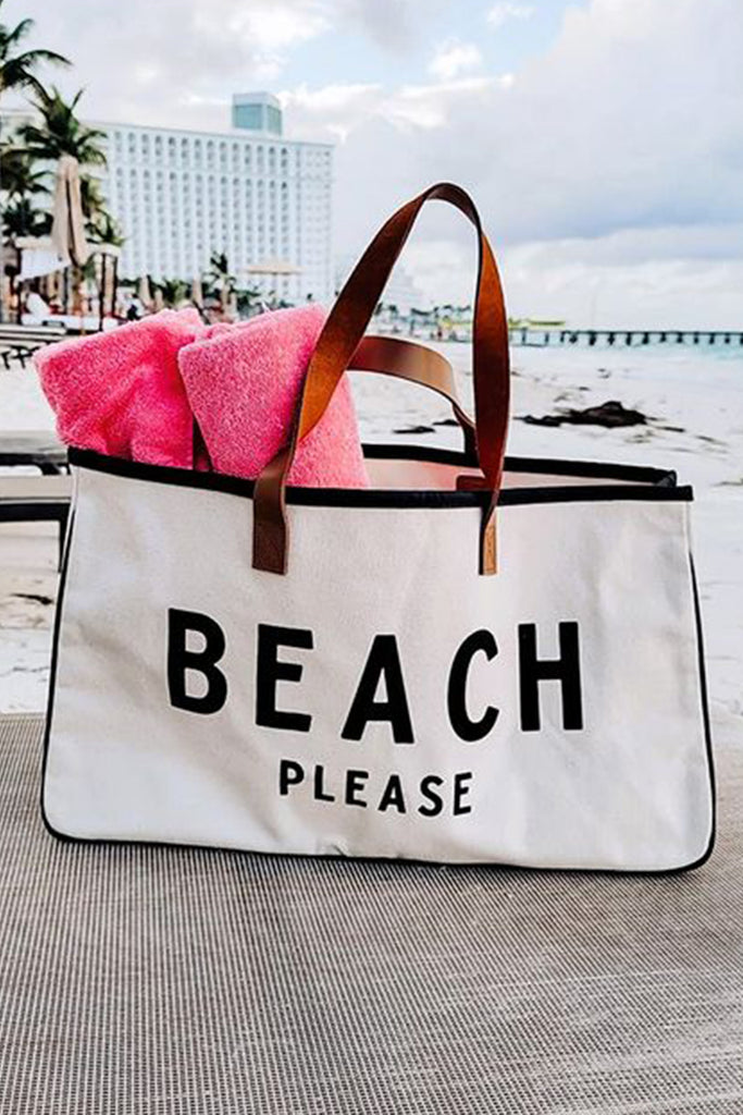 Beach Please Tote Bag