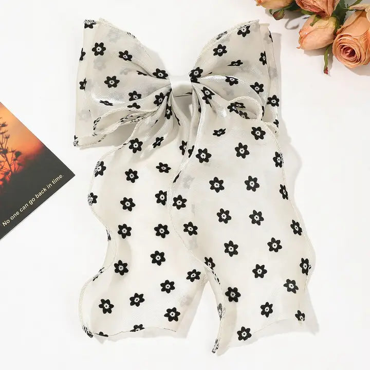 Silky Bow Hair Clip