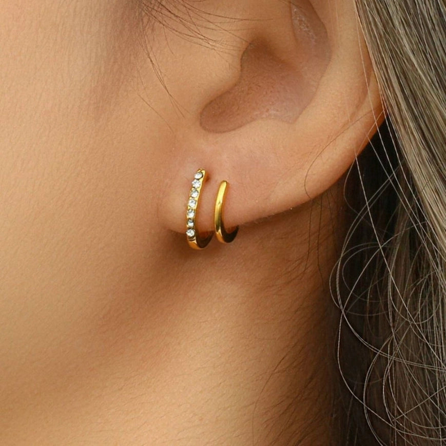 Double Hoop Earrings