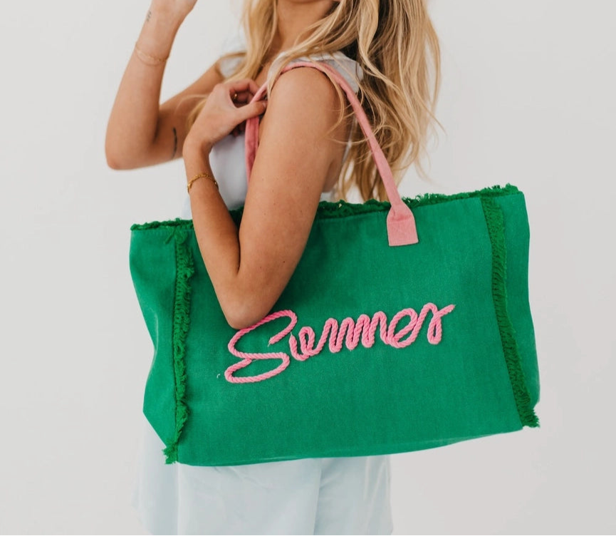 Summer Sunshine Beach Tote Bag