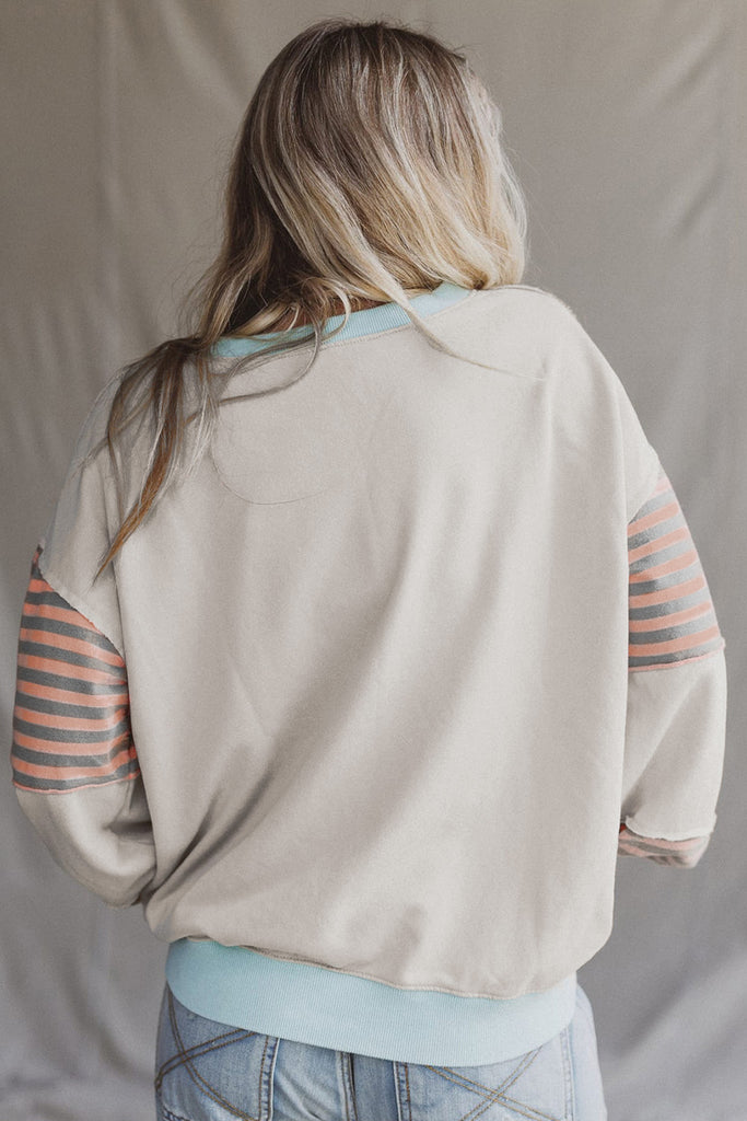 1-Patchwork Sweatshirt