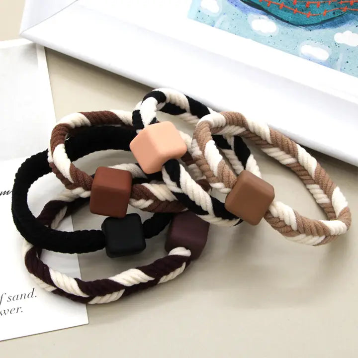 Braided Casual Hair Ties