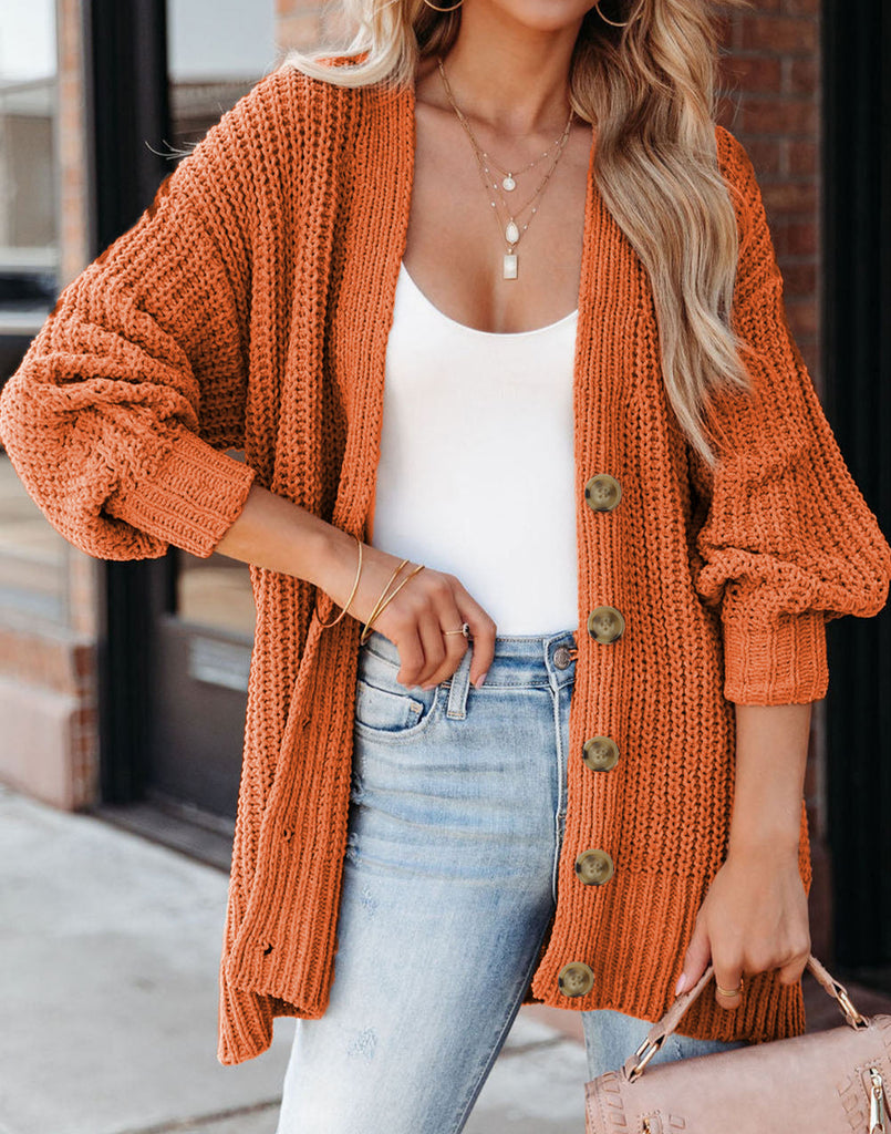 1-Long Chunky Cardigan