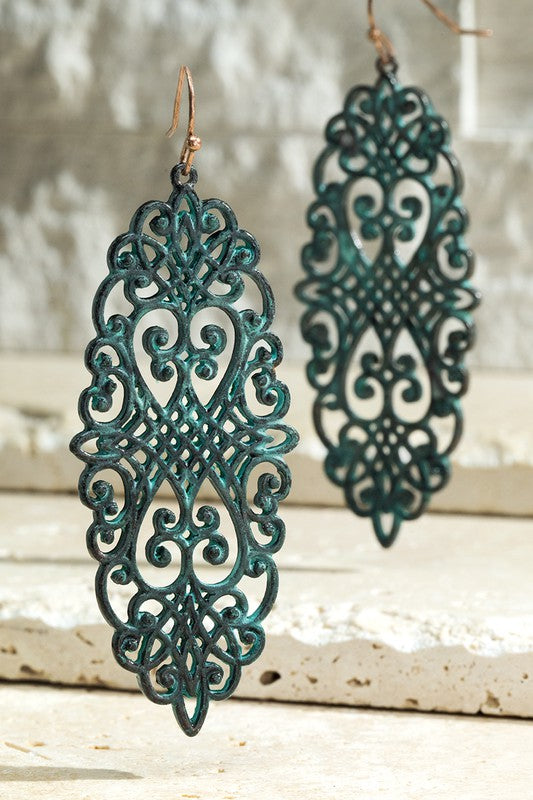 Patina Dangle Earrings