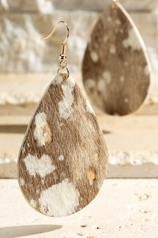 Animal Print Earrings