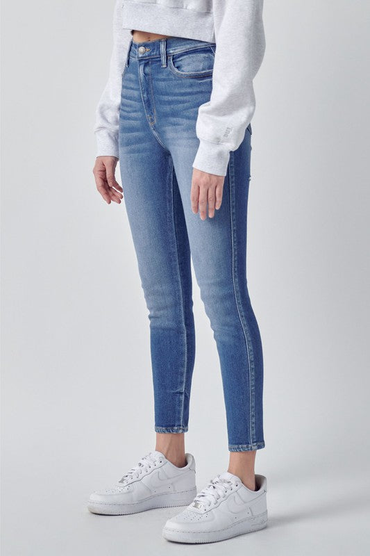 Cello High Rise Crop Skinny