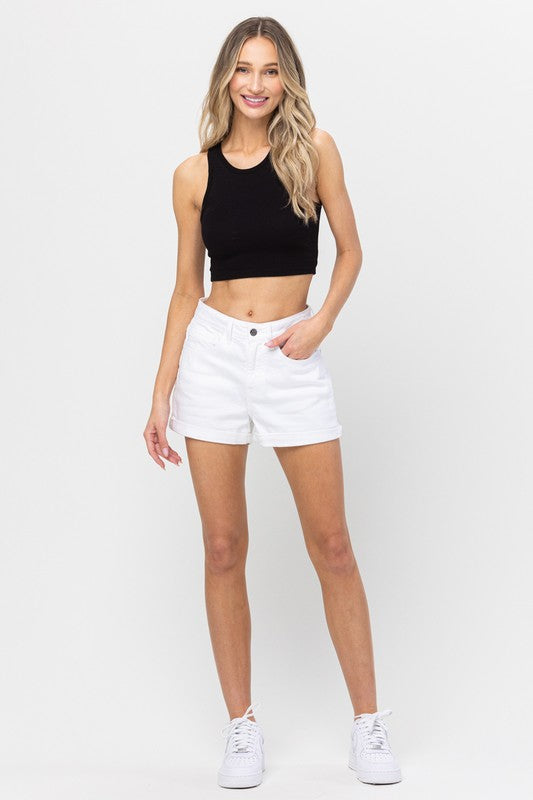 Jelly Jeans High Waisted White Shorts