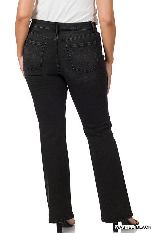 Bootcut Black Jeans