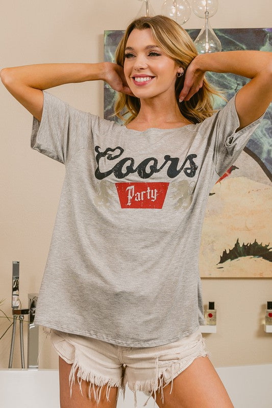 Coors Party Graphic Tee